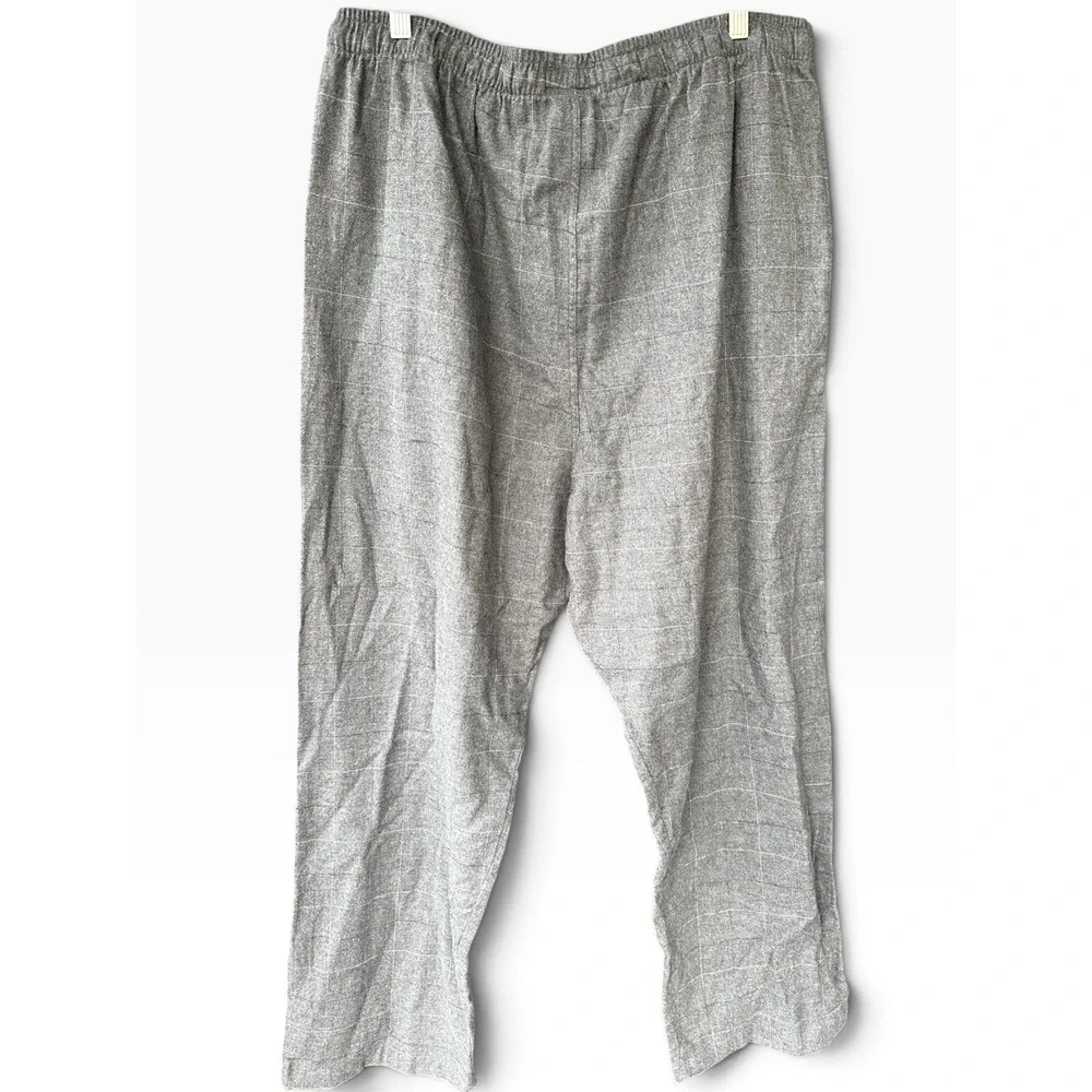 Polo Ralph Lauren Sleepwear Pajama PJ Pants Mens XL Gray Plaid Cotton - NEW BNWT